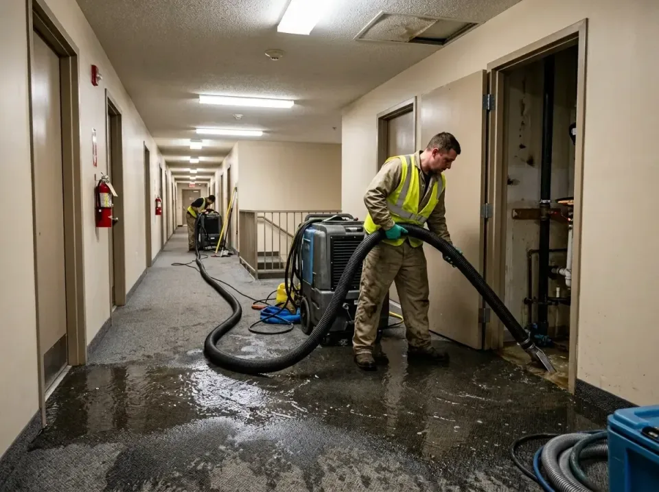 multi-unit-apartment-hallway-f-005 — frequently asked questions, Emergency Burst Pipe Water Extraction & Removal in Northumb…